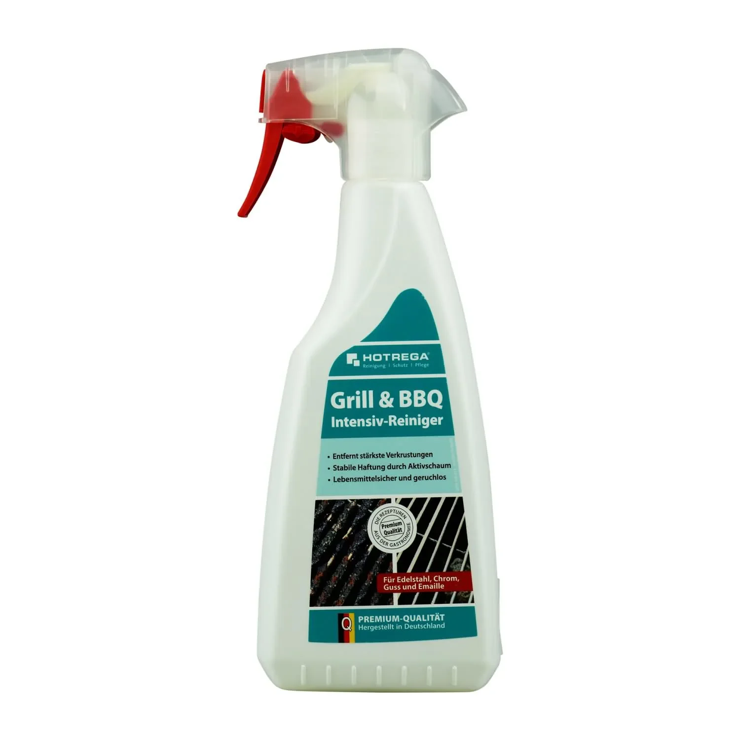 "HOTREGA Grill- und BBQ Intensiv Reiniger 500 ml Flachsprühflasche image"