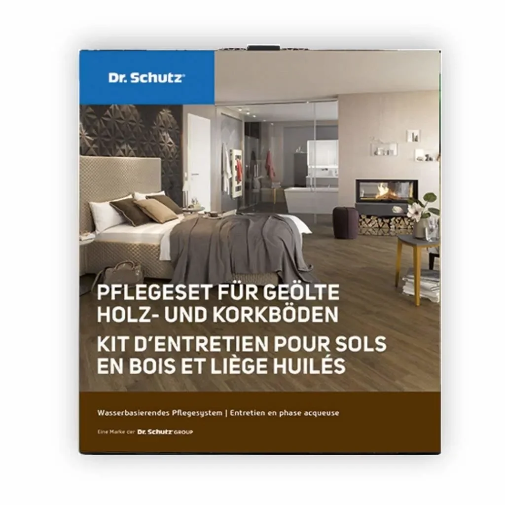 "DR. SCHUTZ Pflegeset für geölte Holz- und Korkböden A image"