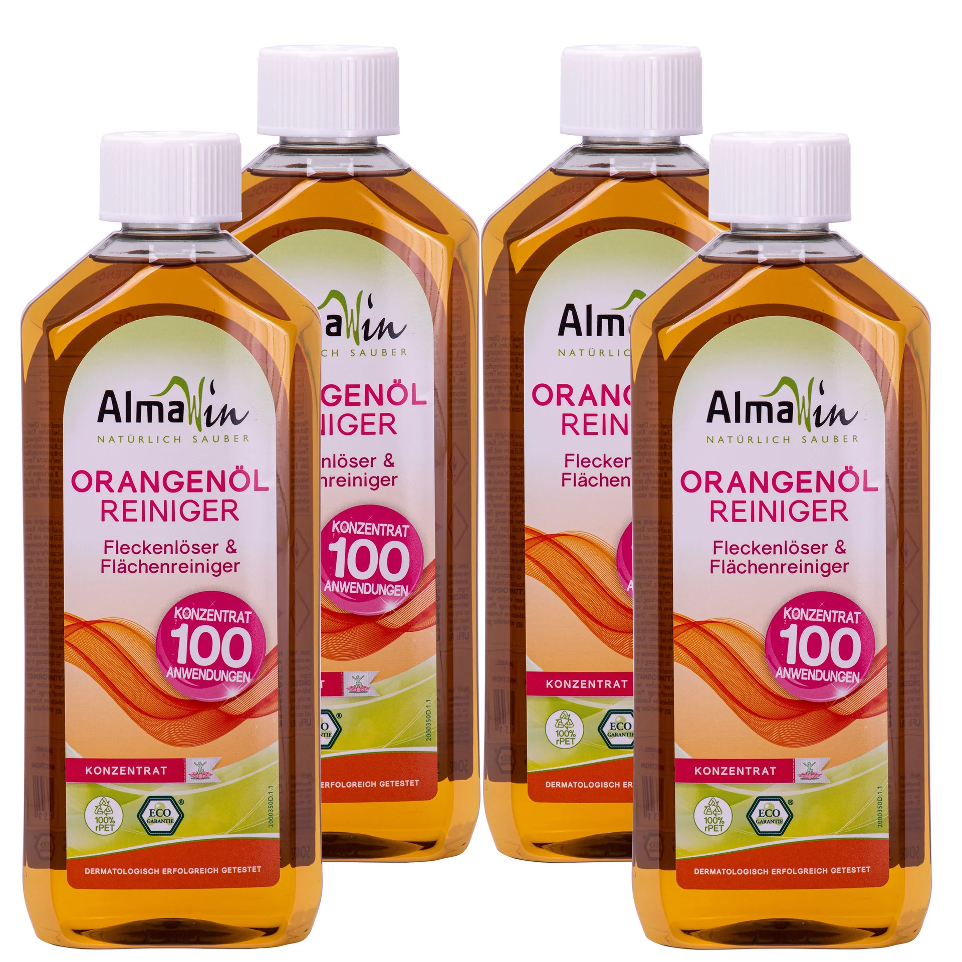 "ALMAWIN Orangenölreiniger 500 ml x 4 Flaschen Konzentrat image"