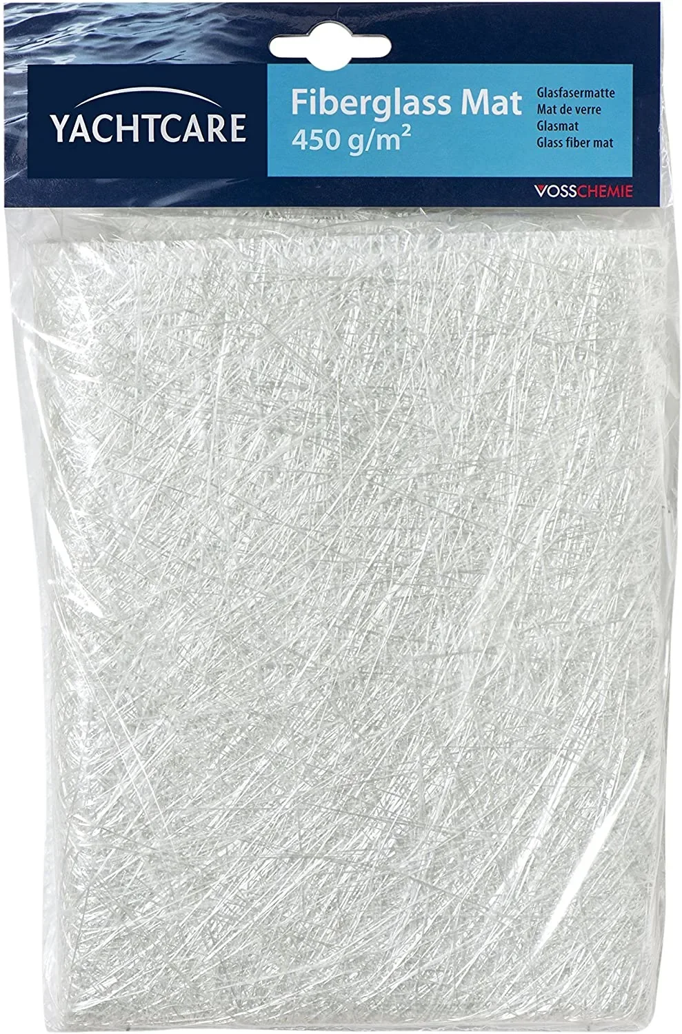 "YACHTCARE Fiberglas Mat 450 g Glasmatte 1 m² Inhalt Glasfasermatte image"