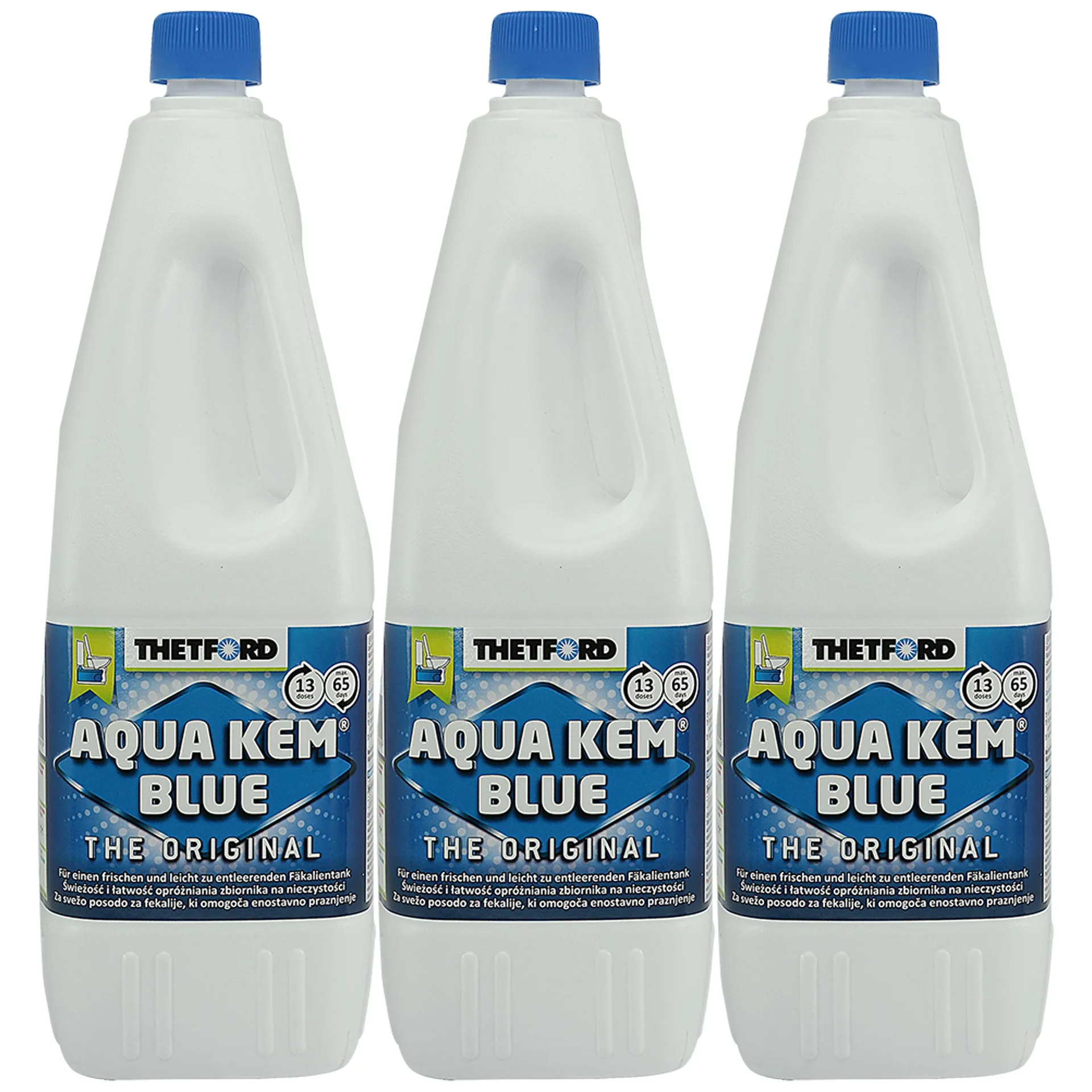 "THETFORD Aqua Kem Blue 3 x 2 Liter image"