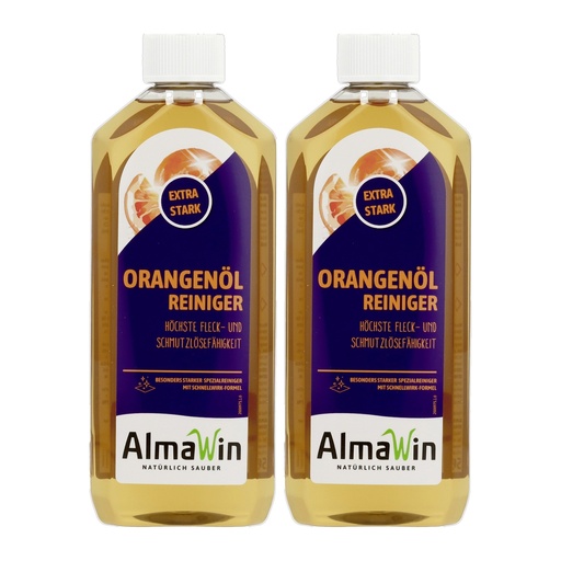 "ALMAWIN Orangenölreiniger extra stark 2 x 500 ml Konzentrat image"