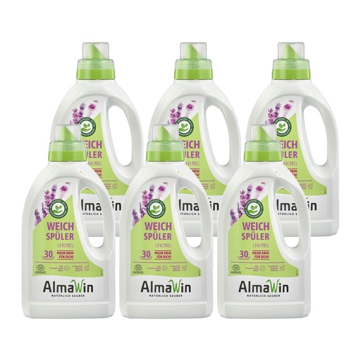 "ALMAWIN Weichspüler 6 x 750 ml mit Lavendelduft image"