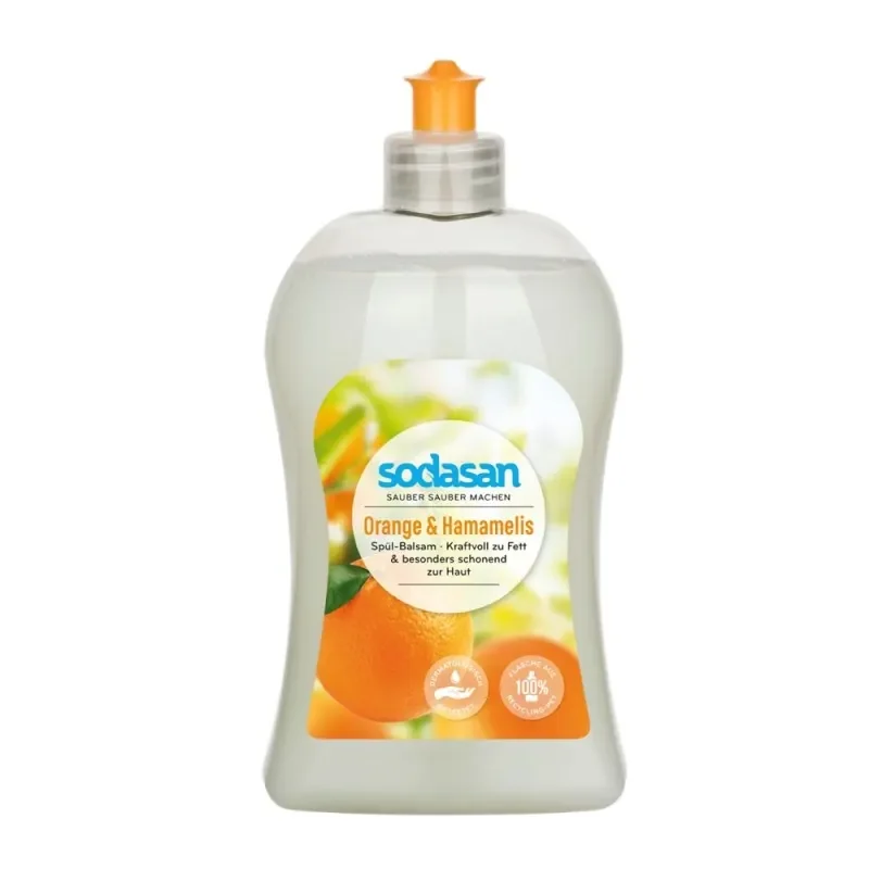 "SODASAN Spülmittel Balsam Orange & Hamamelis 500 ml image"