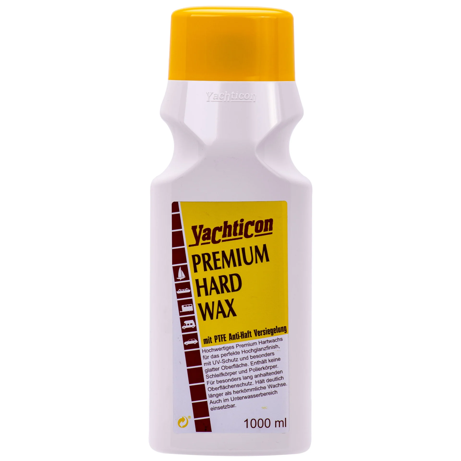 "YACHTICON Premium Hard Wax 1000 ml mit Teflon® surface protector image"