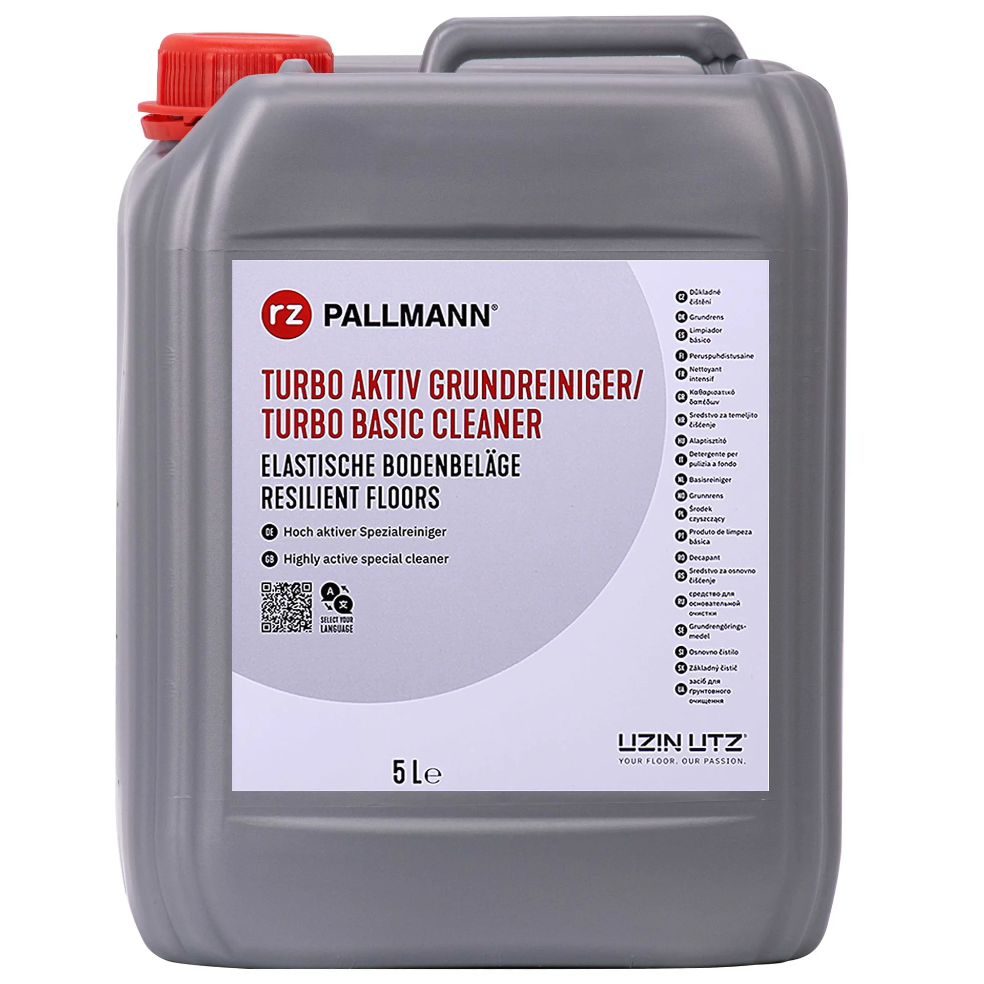 "RZ Turbo Aktiv Grundreiniger 5 Liter für elastische Böden image"