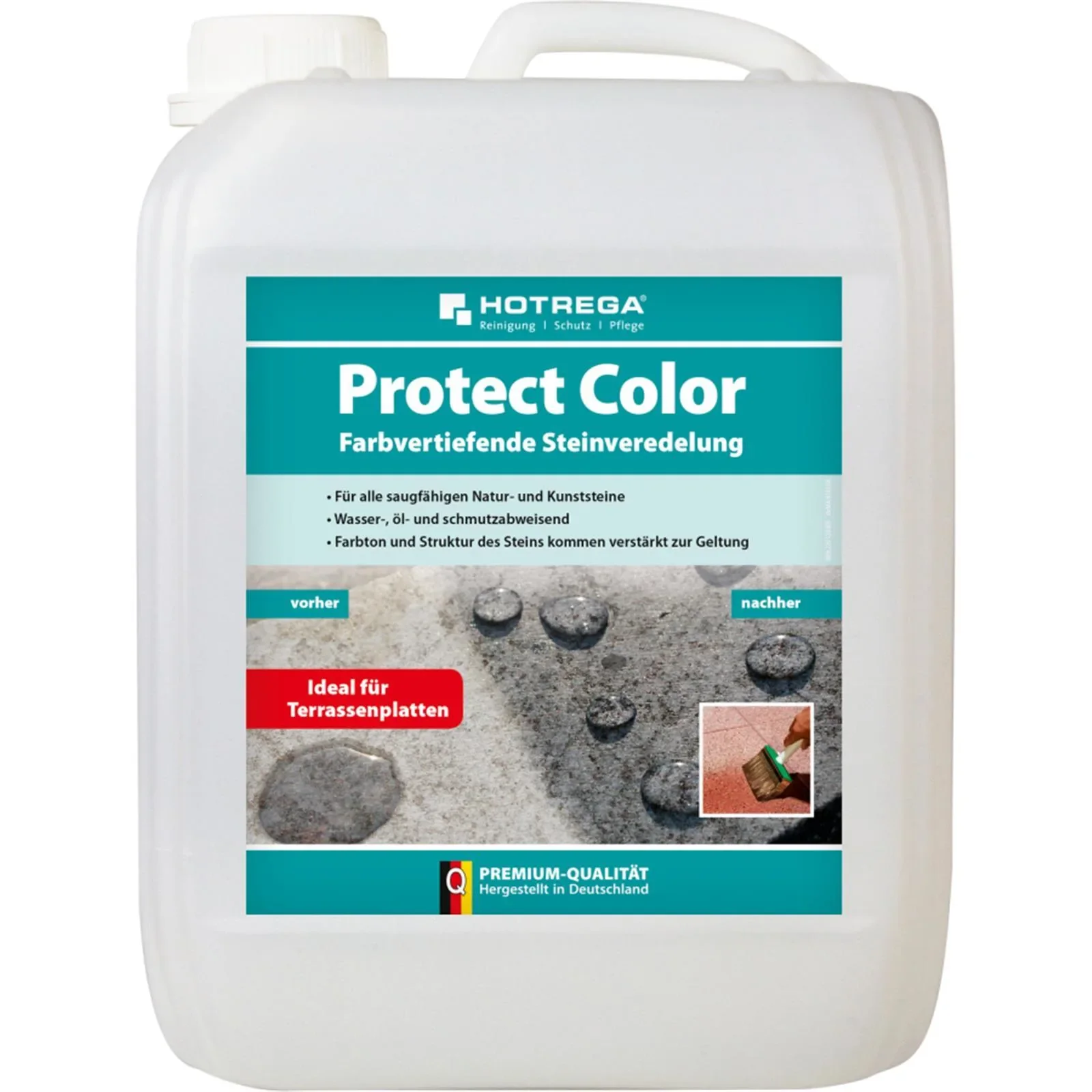 "HOTREGA Protect Color 2 x 5 Liter farbvertiefende Steinveredelung image"