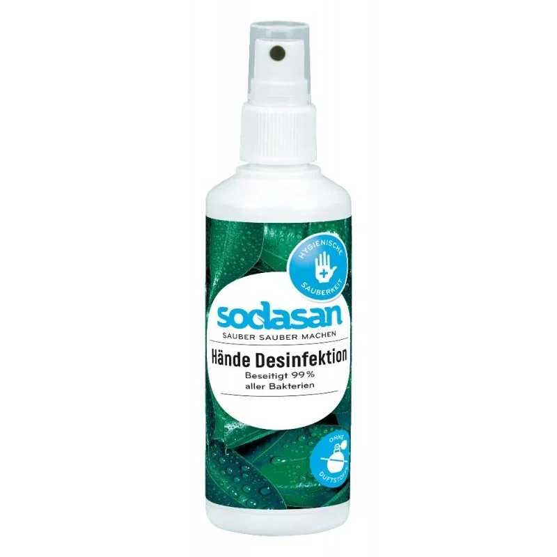 "SODASAN Händedesinfektion 6 x 100 ml Fingerzerstäuber image"