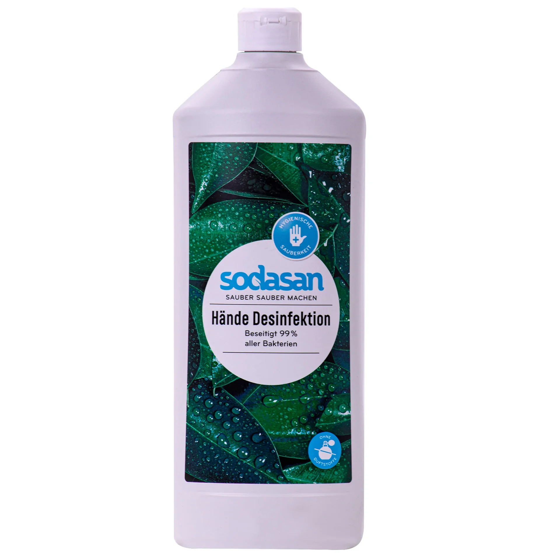 "SODASAN Händedesinfektion 1 Liter Nachfüllflasche PE-Flasche image"