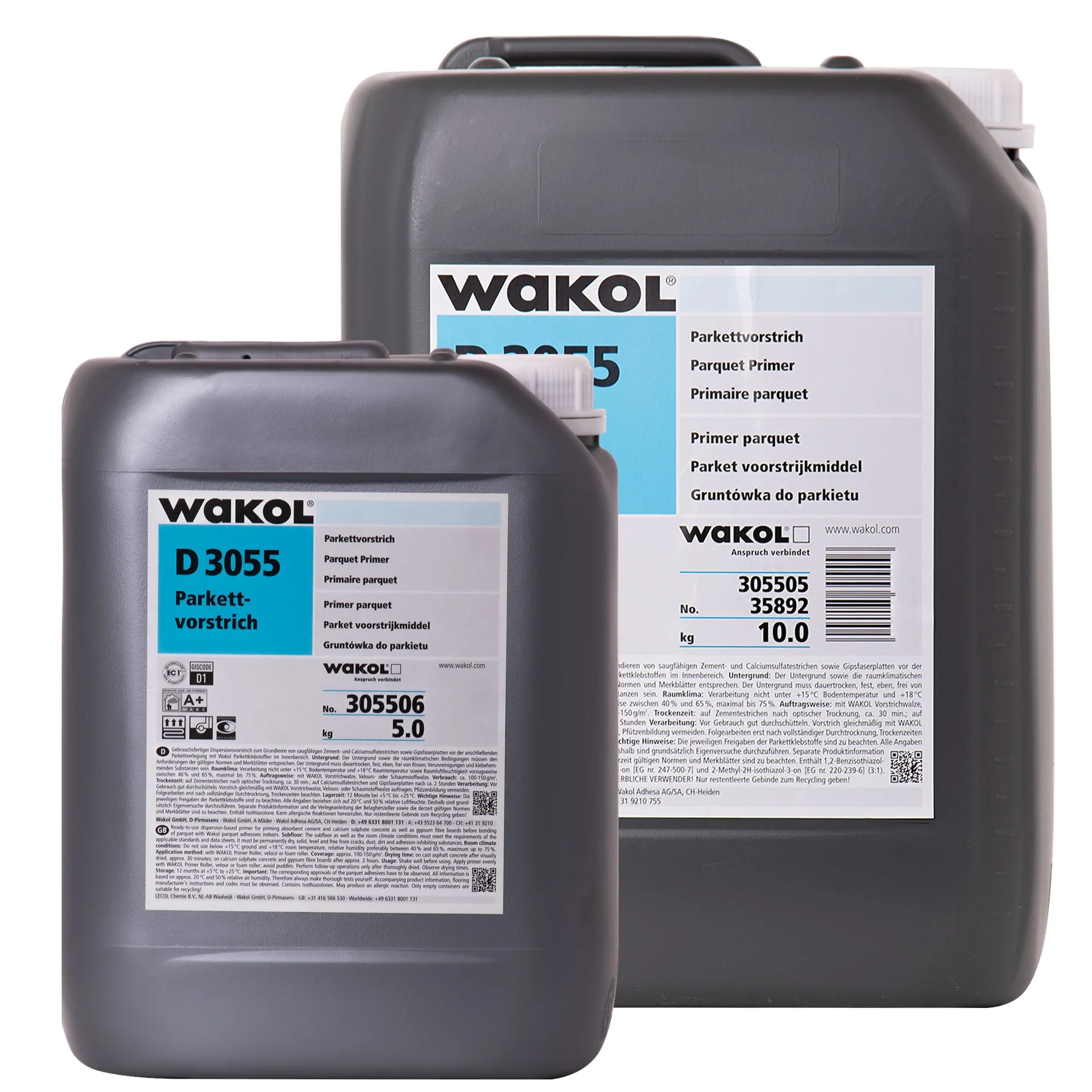 "WAKOL D 3055 Parkettvorstrich in verschiedenen Größengebinden image"