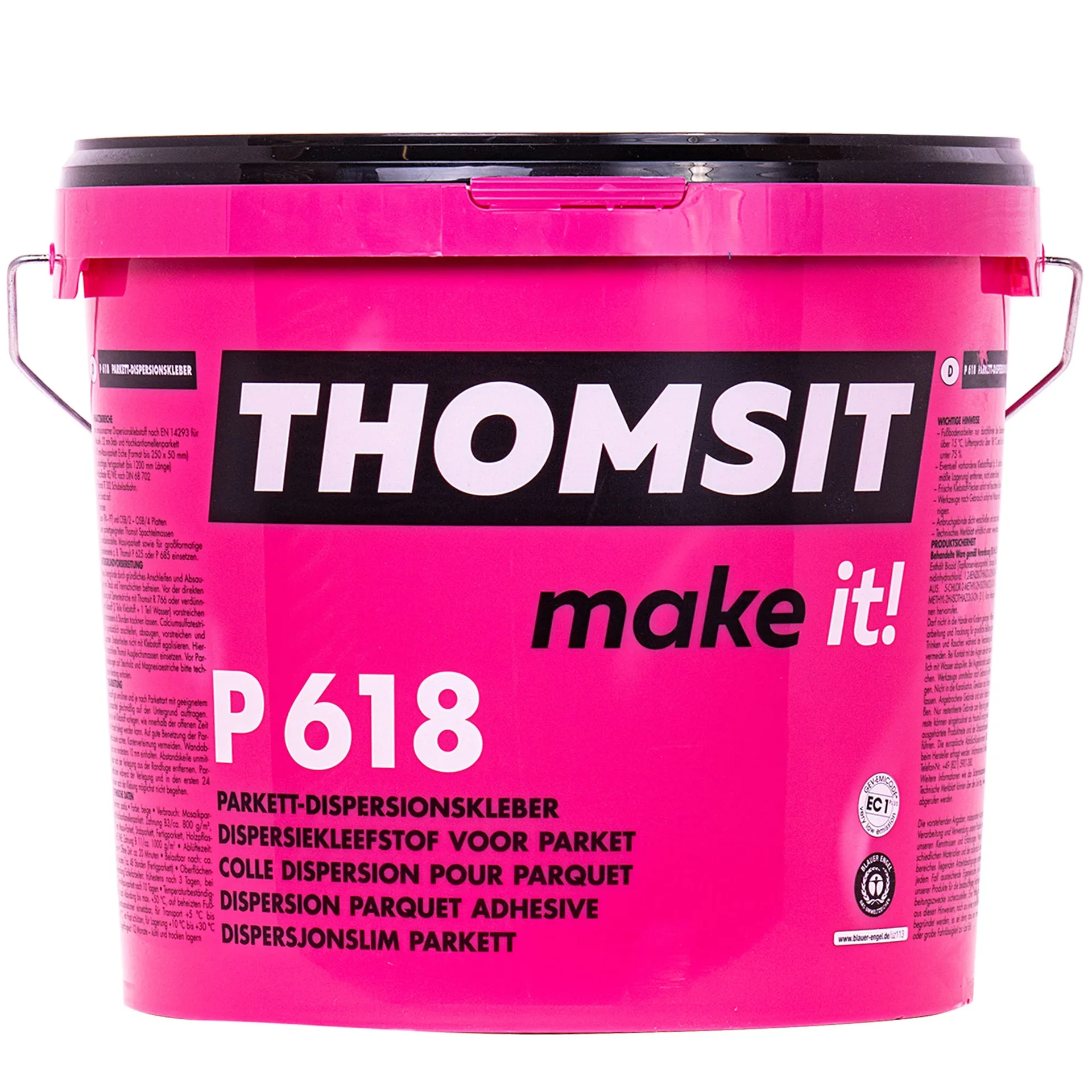 "THOMSIT P 618 Parkett-Dispersionskleber (hell) 15 kg image"