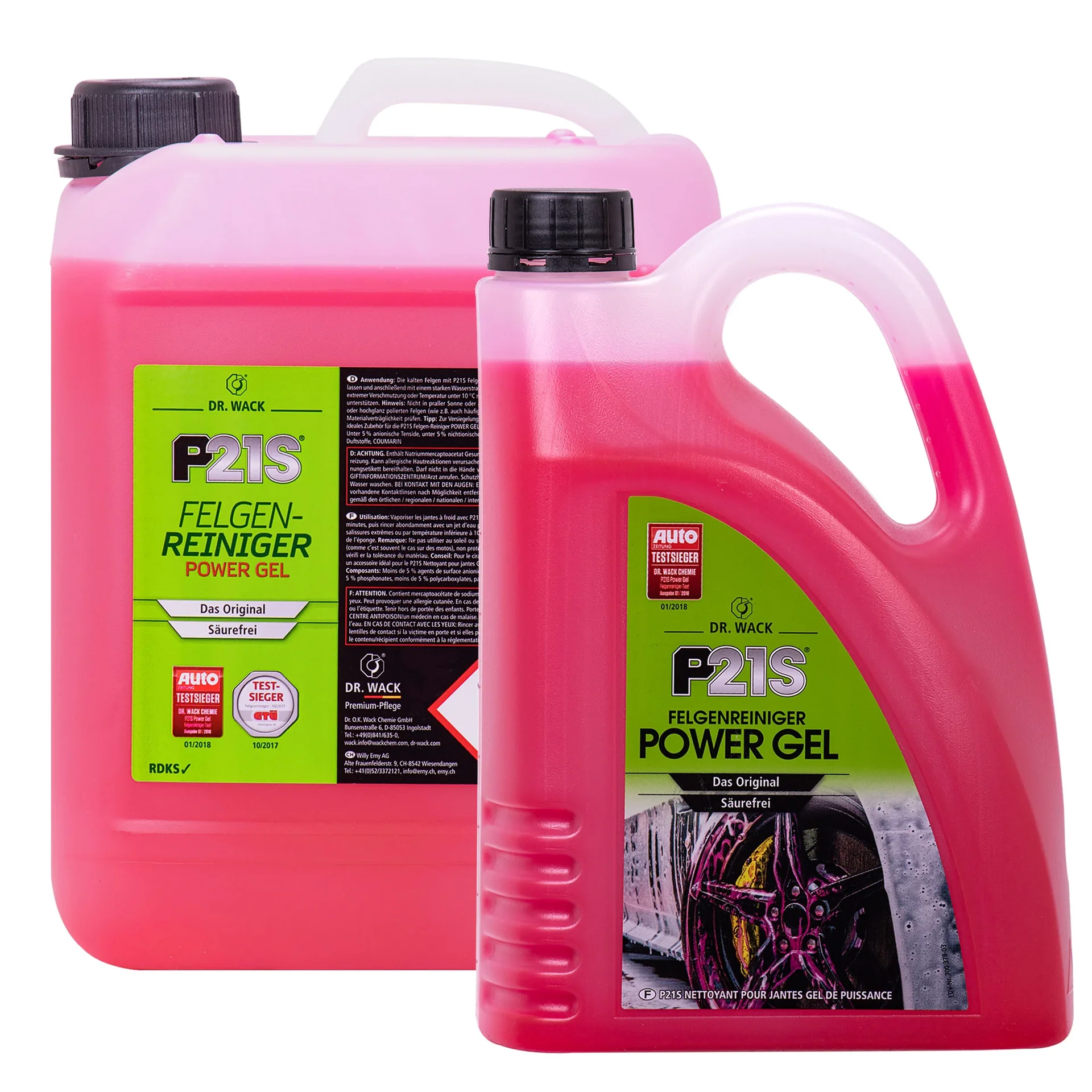 "DR. WACK KFZ P21S Felgen-Reiniger POWER GEL in verschiedenen Größengebinden image"