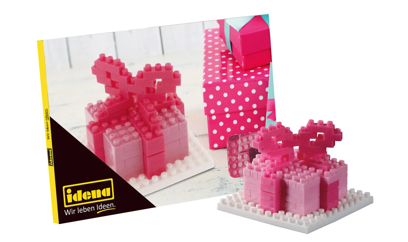 "Idena, Minibausteine Postkarte - Spielwaren für Kinder und kreative Bastelprojekte, Art: Engel image"