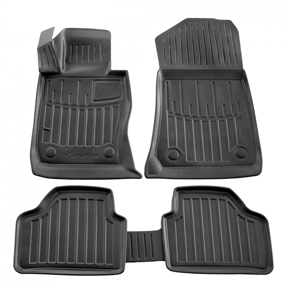 BMW X1 E84 Gummimatten, 3D Gummifußmatten, passgenau, Fußmatten Gummi, 2009-2015