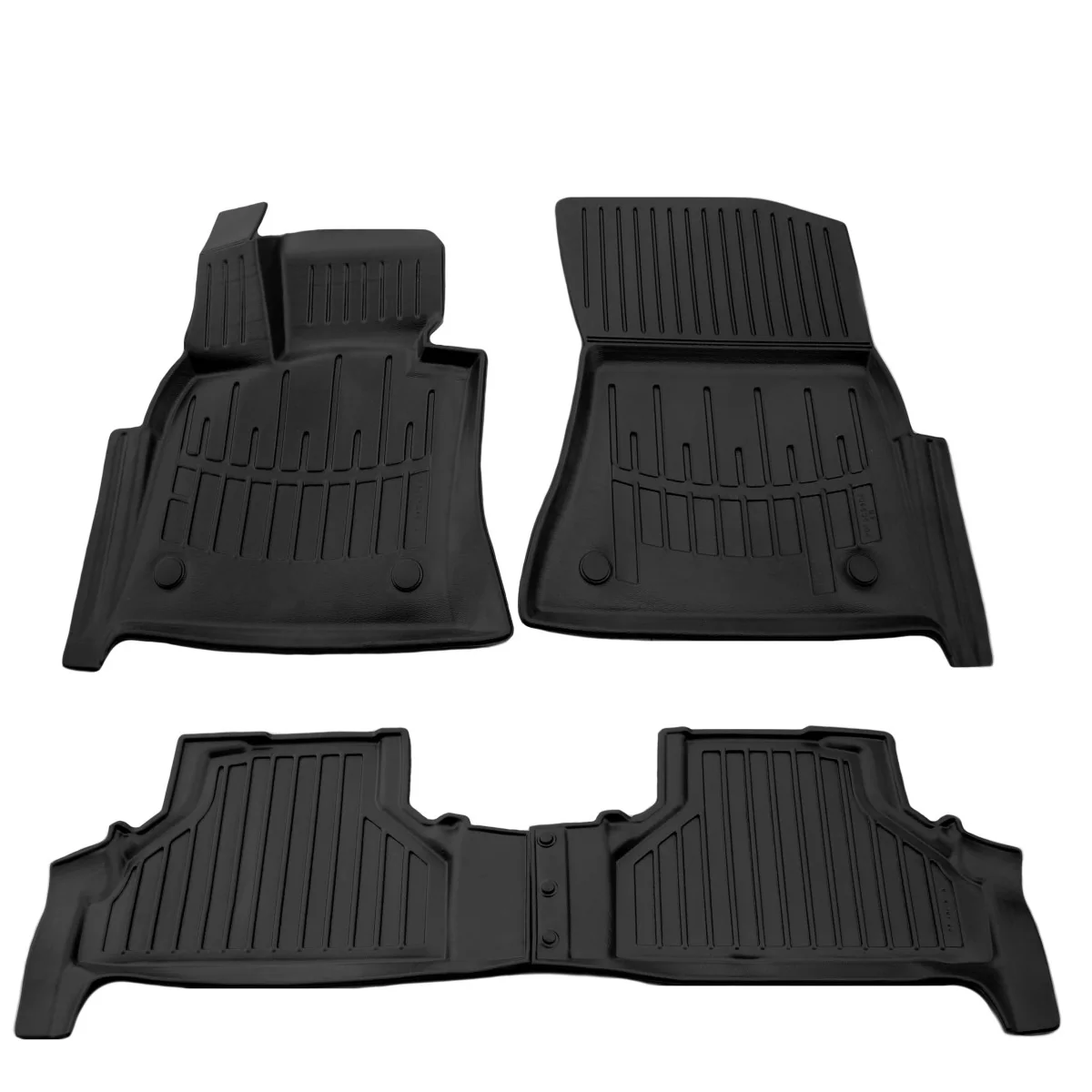 "bmw x6 gummimatten, 3D Gummifußmatten, passgenaue Fußmatten, E71 (2008-2014) image"