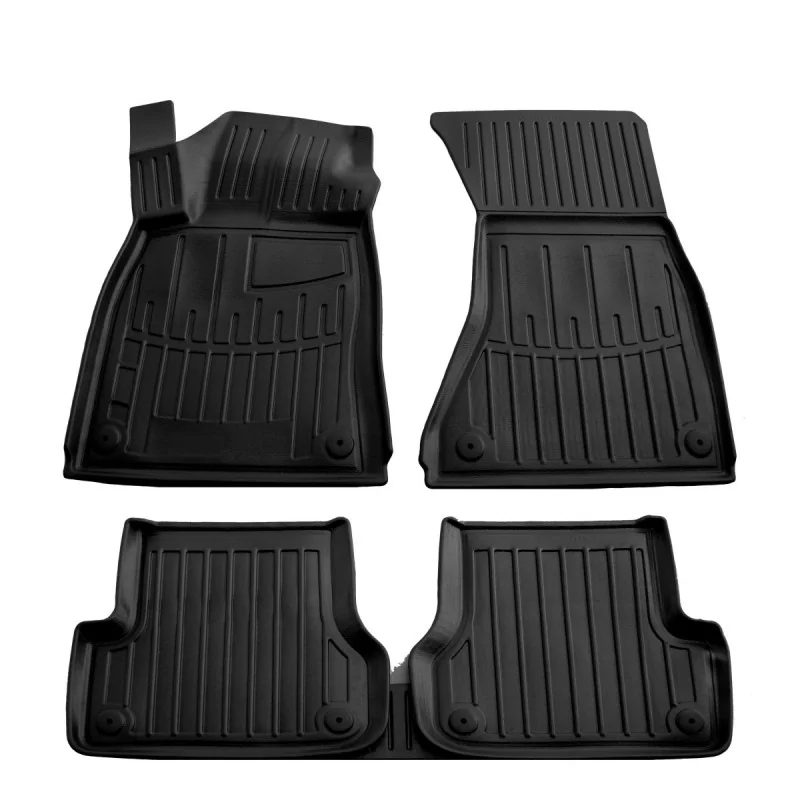 "Audi A7 Fußmatten, 3D Gummifußmatten, passgenau, Auto Fußmatten (4G8) 2010-2018 image"