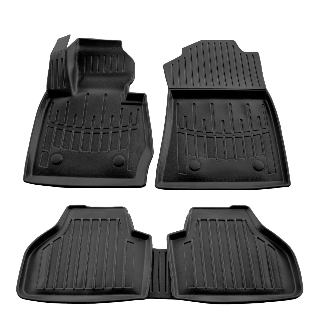 "Gummifußmatten 3D, Autofußmatten, passgenaue Fußmatten, für BMW X4 (F26) 2014-2018 image"
