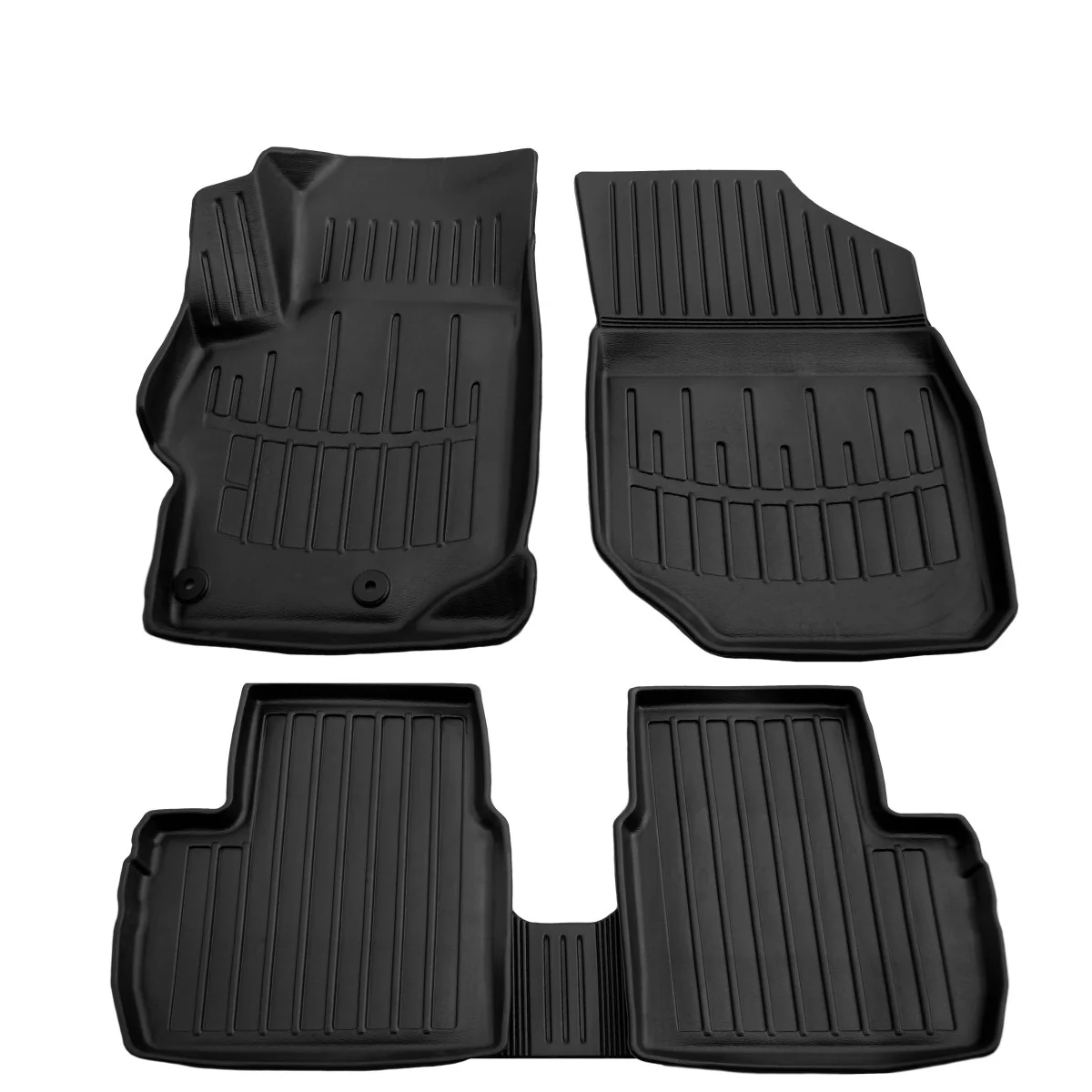 "Auto Fußmatten Gummi, 3D Gummifußmatten Citroen C-Elysse (2012-...), Passgenau image"