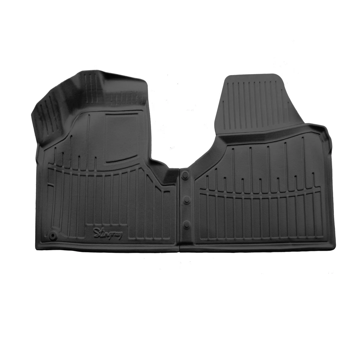 "Gummifußmatten Auto 3D für FIAT Scudo II (2007-2016), 1. Reihe (1+1), passgenau image"