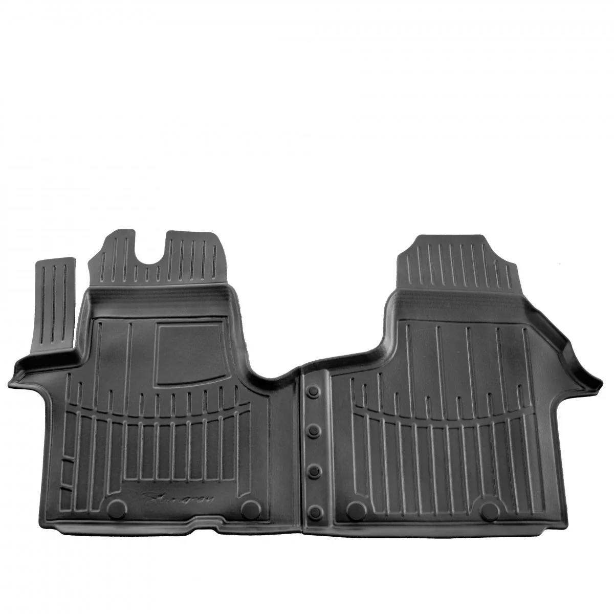 "Gummifußmatten Auto Set 3D für FIAT Talento (2016-2020), passgenau, Polyurethan, (1plus2) image"
