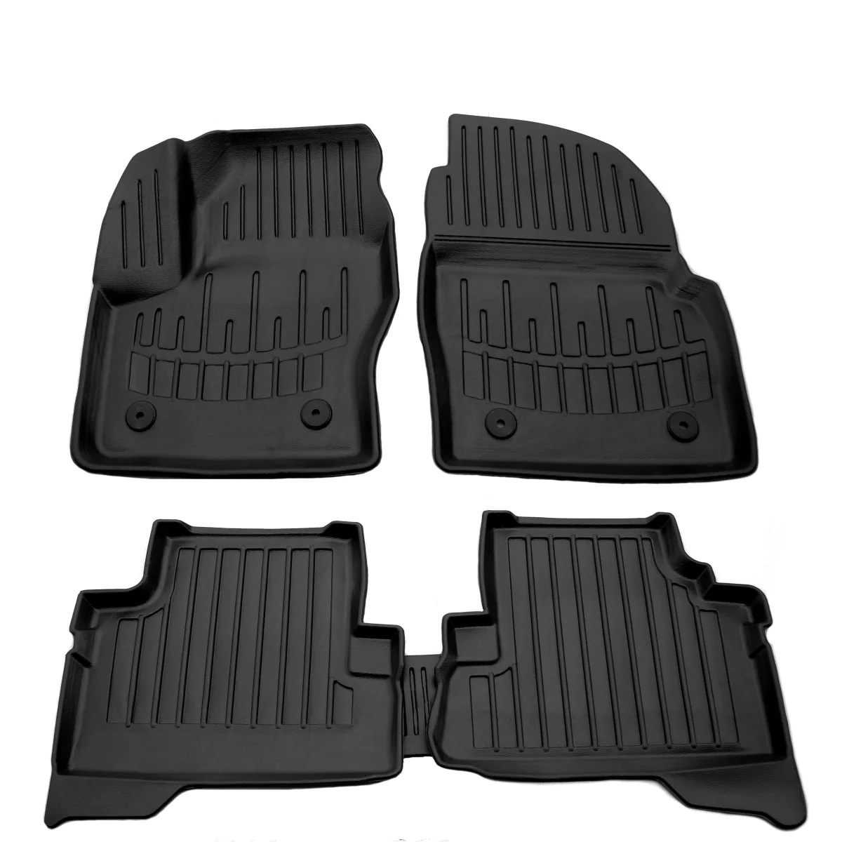 "Gummimatten Auto für FORD Kuga II (2012-2019), 3D, passgenau, Polyurethan, rutschfest image"
