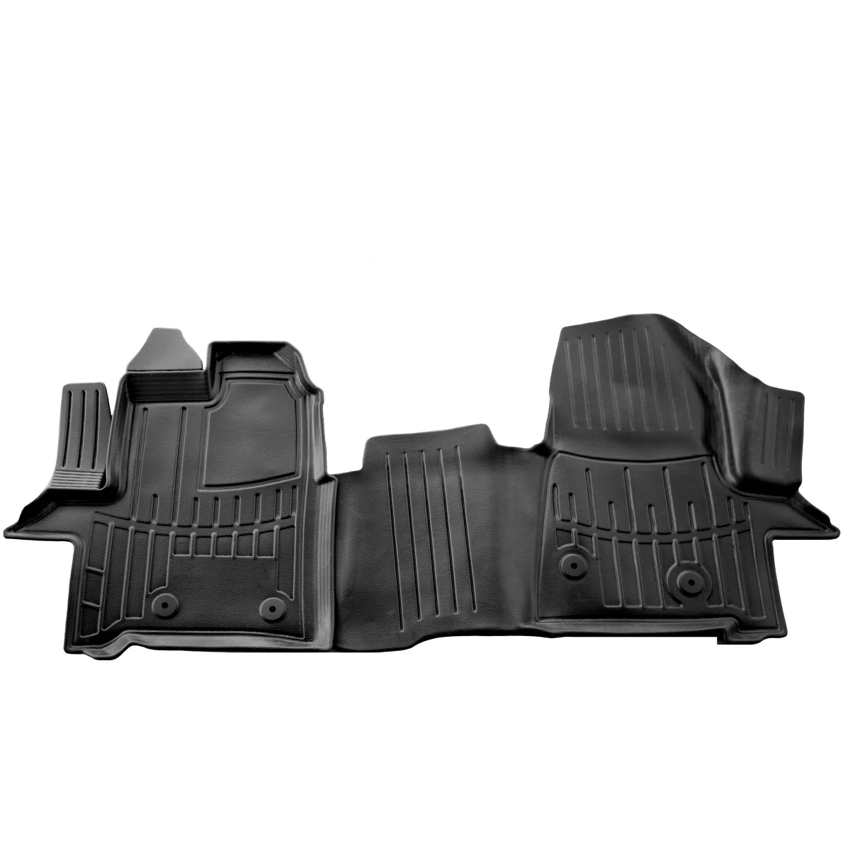 "Fußmatten Auto, Gummimatten Auto 3D für FORD Transit (2014-...), passgenaue Autofußmatten image"