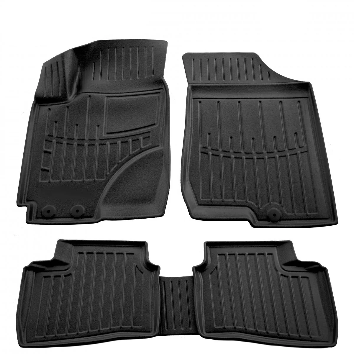 "Gummifußmatten Auto 3D für HYUNDAI Elantra (HD) (2006-2011), passgenau, hochrandig image"