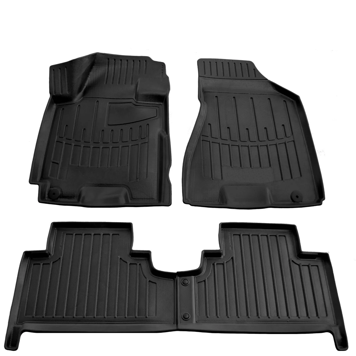 "Fußmatten Auto, Gummimatten Auto 3D für KIA Sportage (JE) (2004-2010), passgenaue Autofußmatten image"