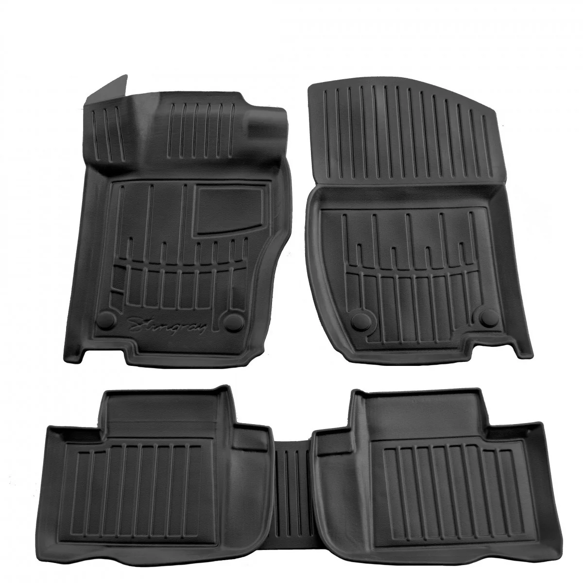"Fußmatten Auto, Gummimatten 3D für W164 ML (2005-2011), passgenaue Autofußmatten image"