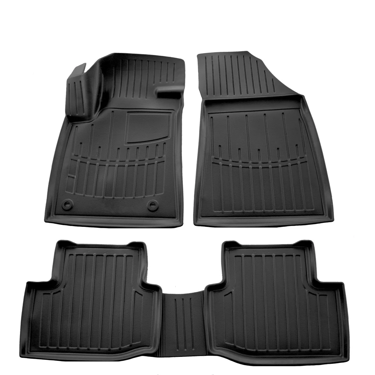 "Fußmatten Auto, Gummimatten Auto 3D für MG 5 II (2018-...), passgenau, geruchlos, Polyurethan image"