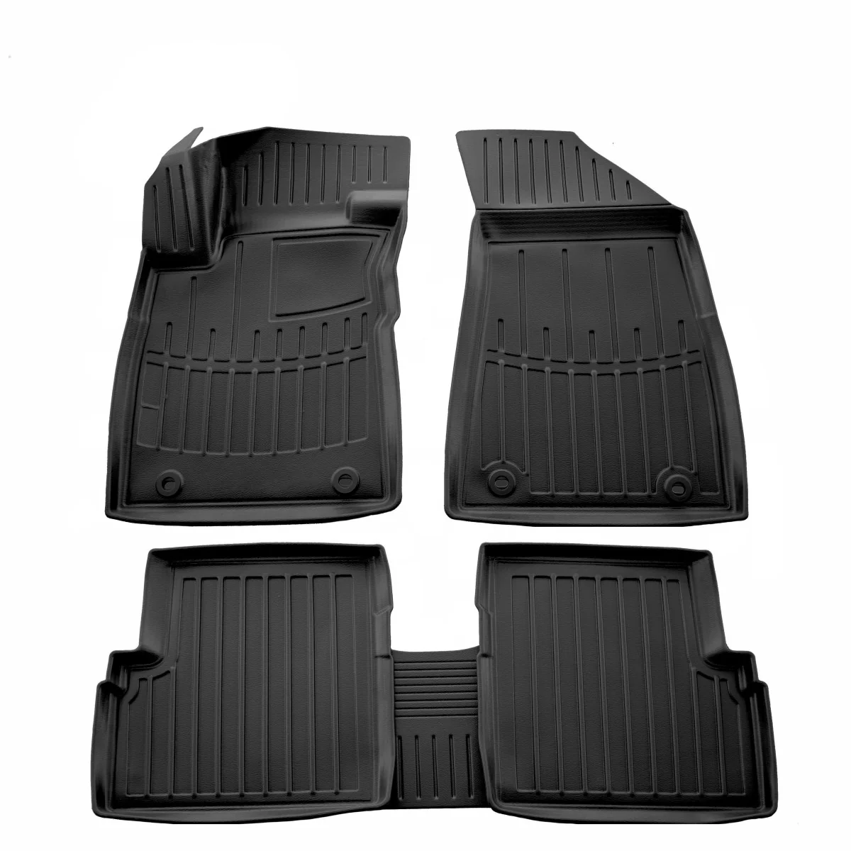 "Gummifußmatten Auto für MG ZS (2020-...) Benzinversion, 3D, passgenau, mit hohem Rand image"
