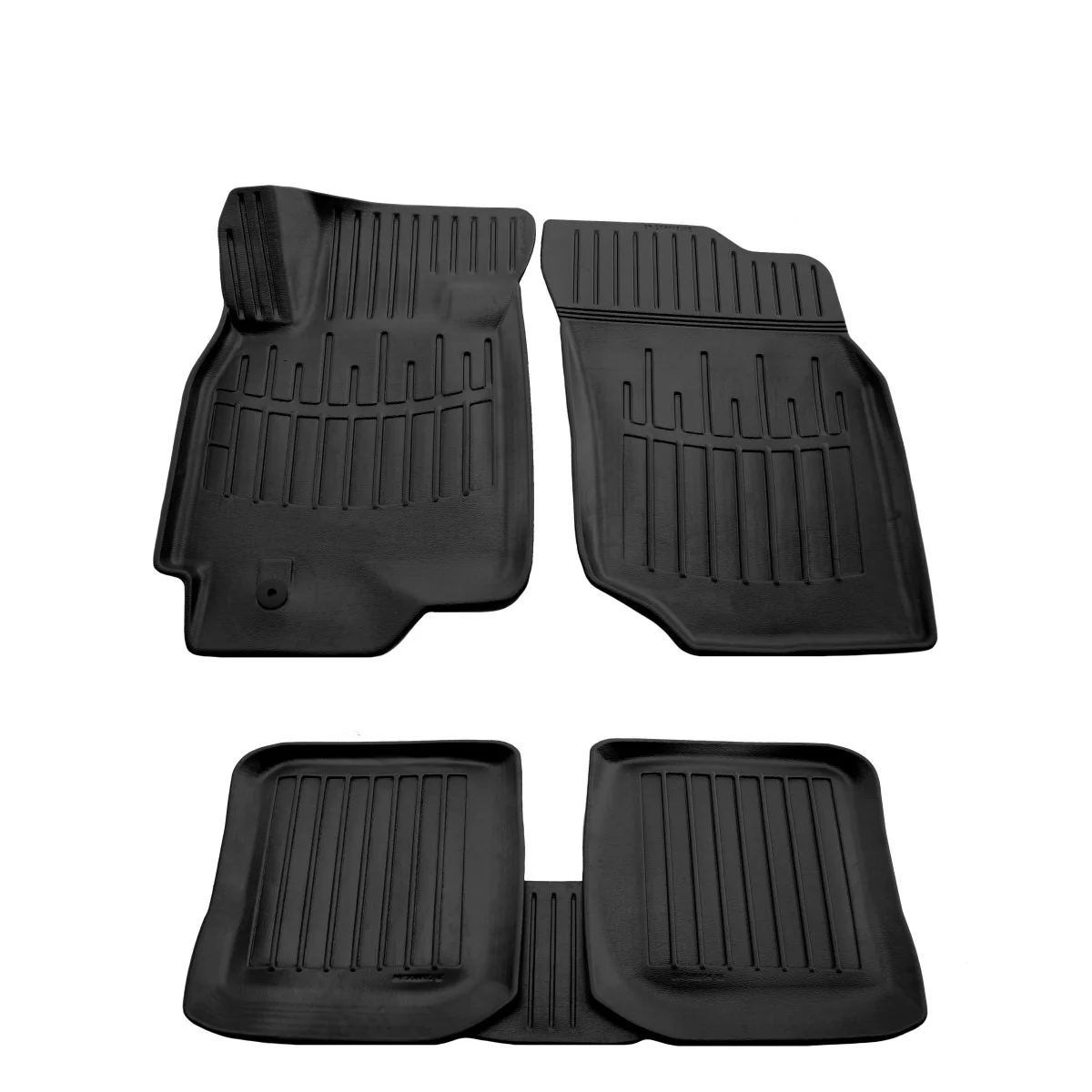 "Fußmatten Auto, Gummimatten Auto 3D für MITSUBISHI Lancer IX (2003-2009), passgenaue Polyurethan image"