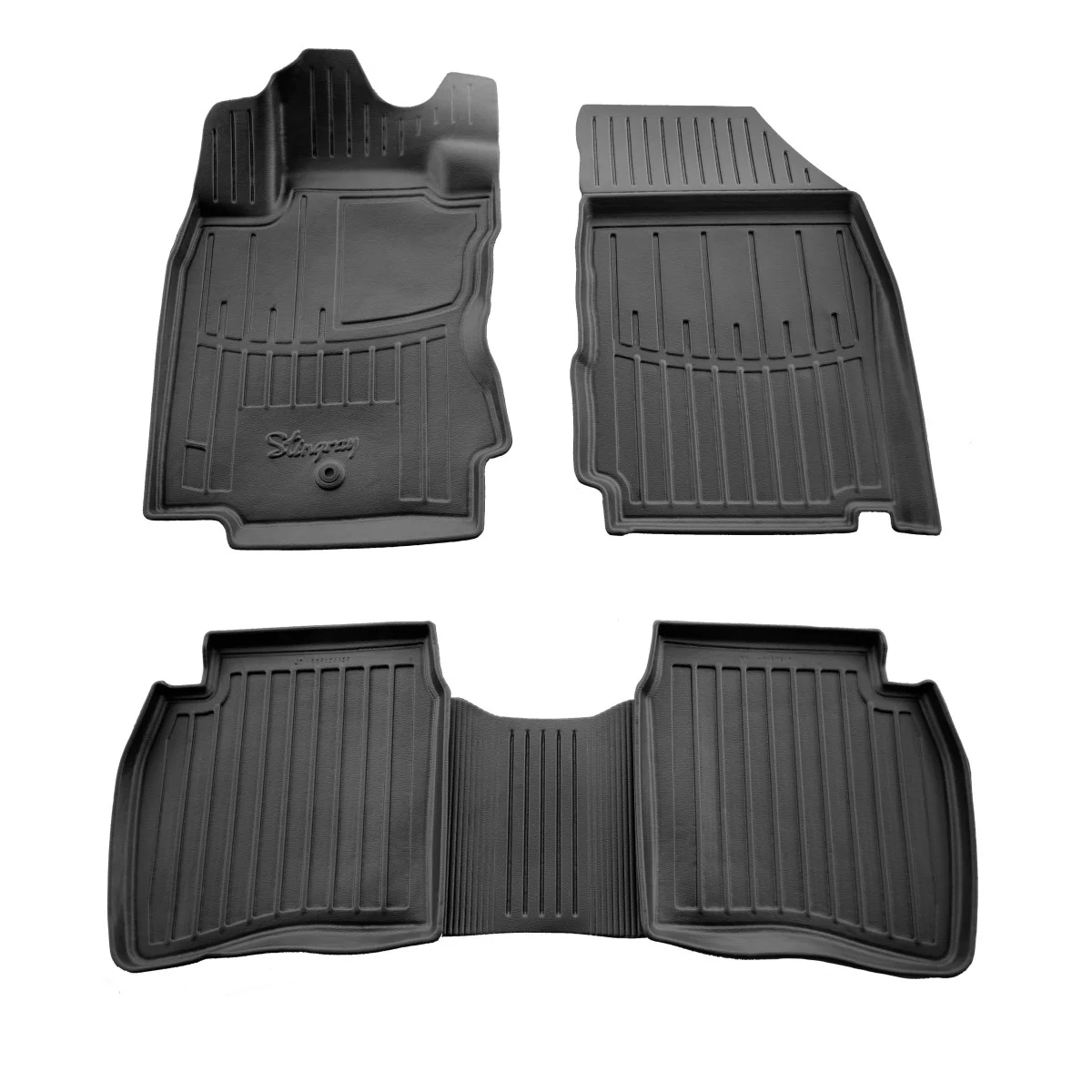 "Gummifußmatten Auto für NISSAN Note (E11) (2004-2013), 3D, passgenau image"