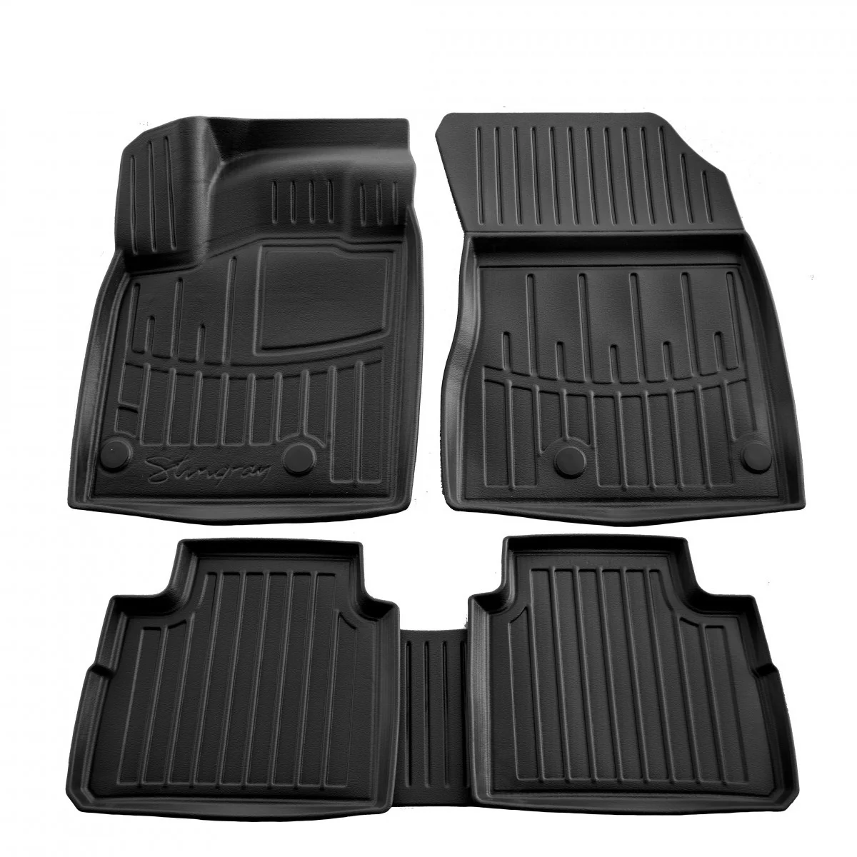 "Fußmatten Auto, 3D Gummimatten für NISSAN X-Trail T33 (ab 2021) Benzin, passgenau image"