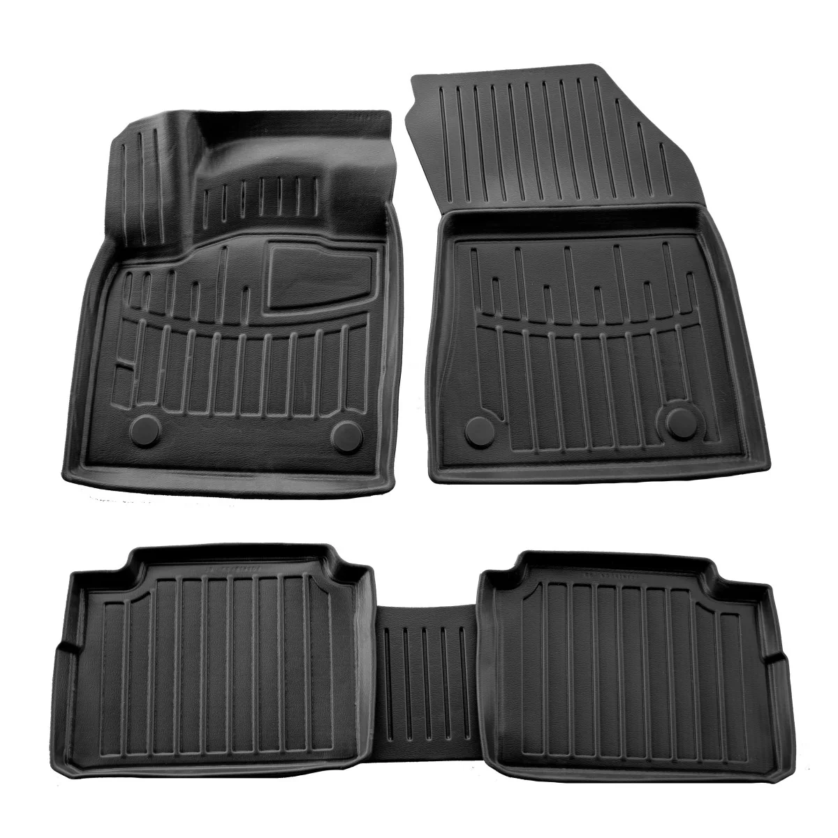 Gummimatten Auto für NISSAN X-Trail (T33) (e-power) (ab 2021), 3D, passgenaue Autofußmatten