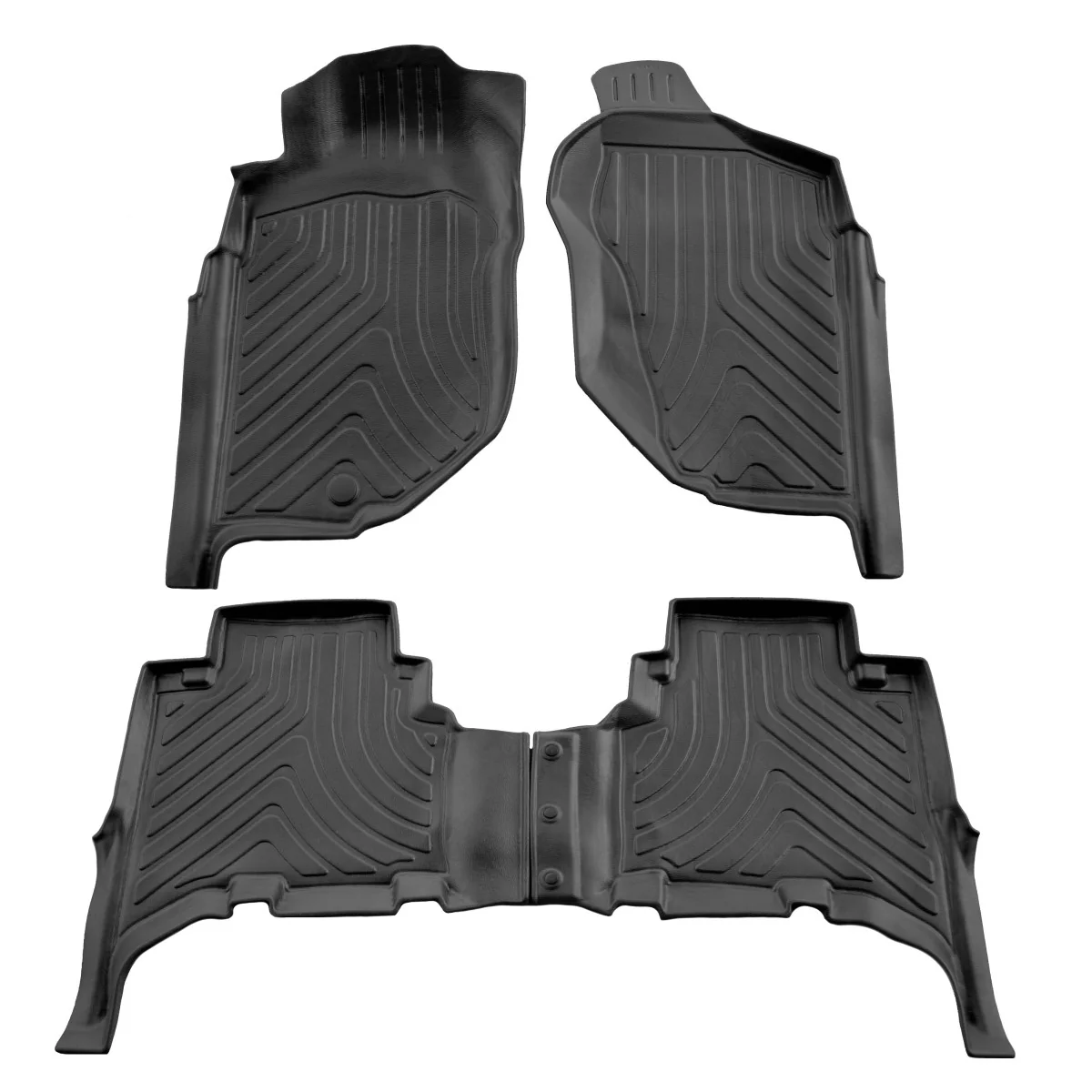 Fußmatten Auto, Gummimatten Auto 3D für OPEL Frontera B (1998-2004) 5 Türen, passgenaue Autofußmatten