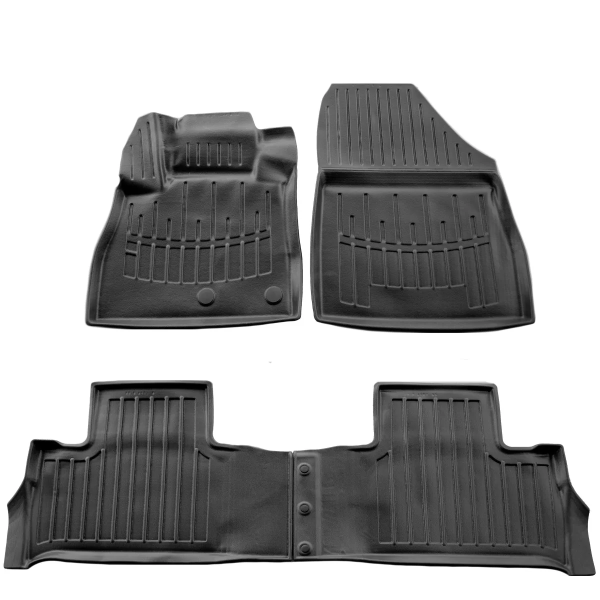 "Fußmatten Auto, Gummimatten Auto 3D für RENAULT Scenic IV (2016-2020), passgenaue Autofußmatten image"
