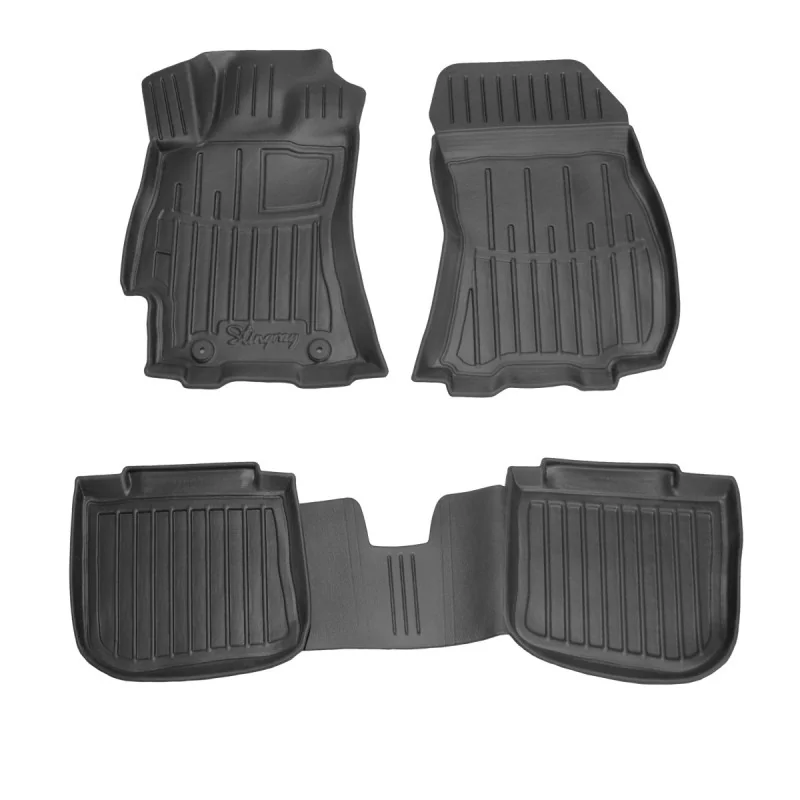 "Gummimatten Auto 3D für SUBARU Outback (BM) (2009-2014), passgenau, Autofußmatten image"