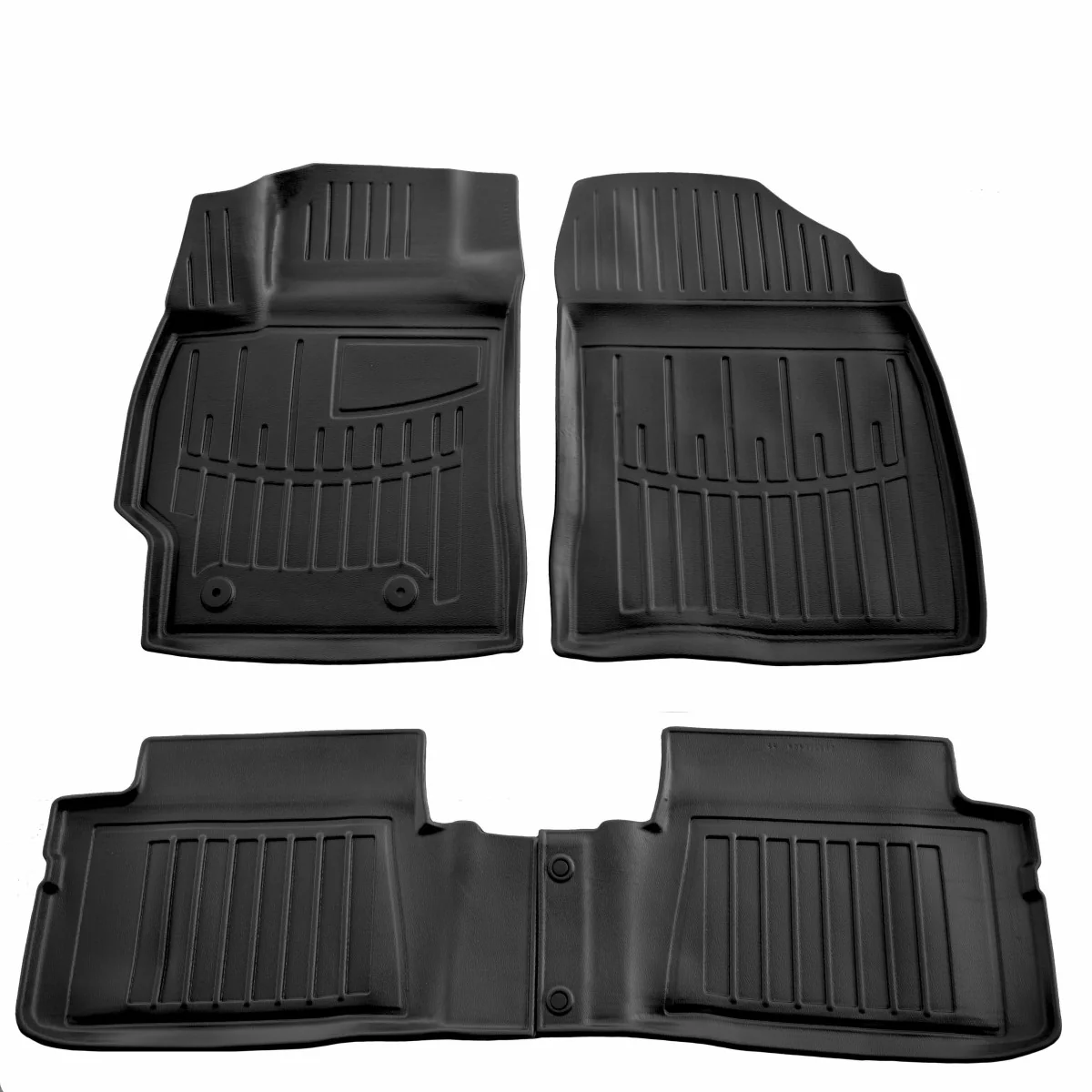 "Gummimatten Auto für Toyota Auris (E150) 2007-2012, 3D, rutschfest, passgenaue Autofußmatten image"
