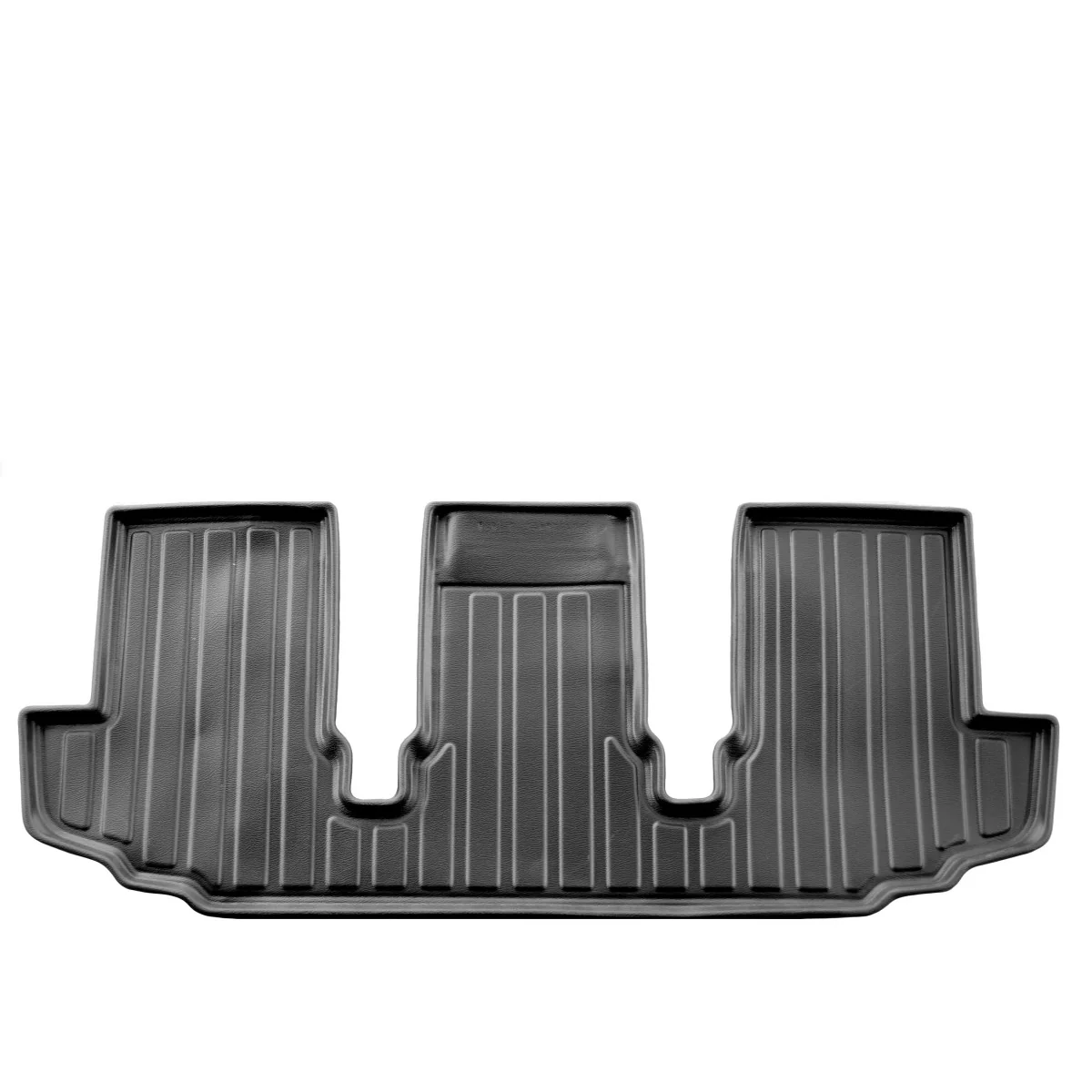 "Gummifußmatten Auto 3D für TOYOTA Highlander (XU70) (2019-...), 3. Reihe, passgenau, hoher Rand image"