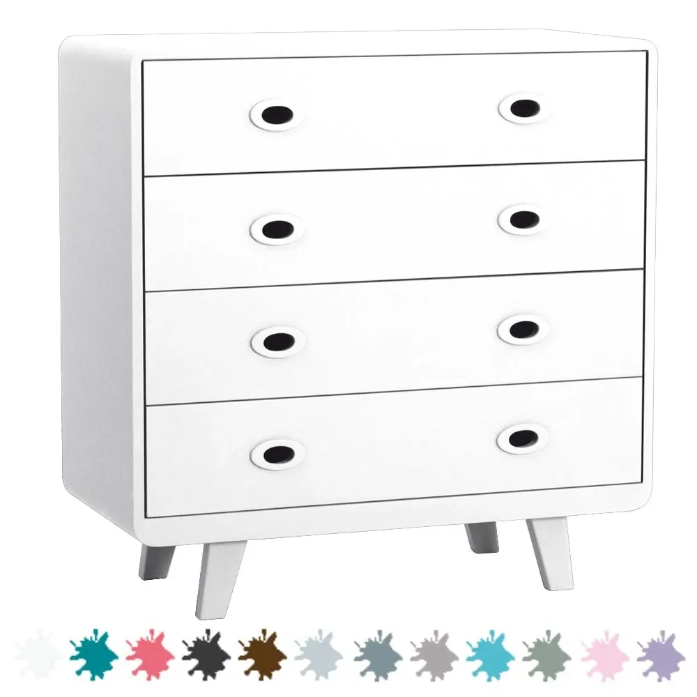 Laurette Kommode Toi & Moi, Farbe: taupe