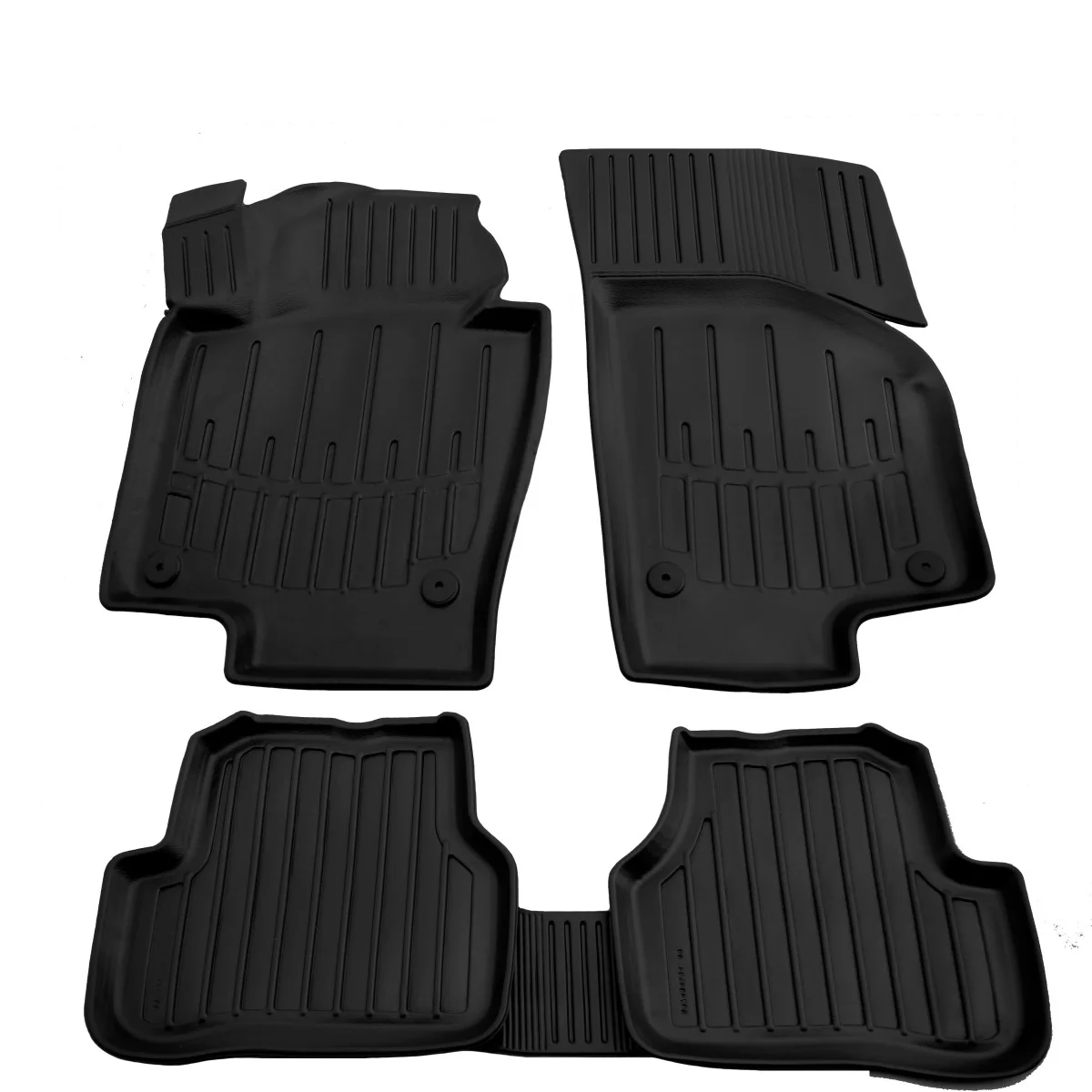 "Gummifußmatten Auto, 3D für VOLKSWAGEN Passat CC (2008-2017), passgenaue Autofußmatten image"