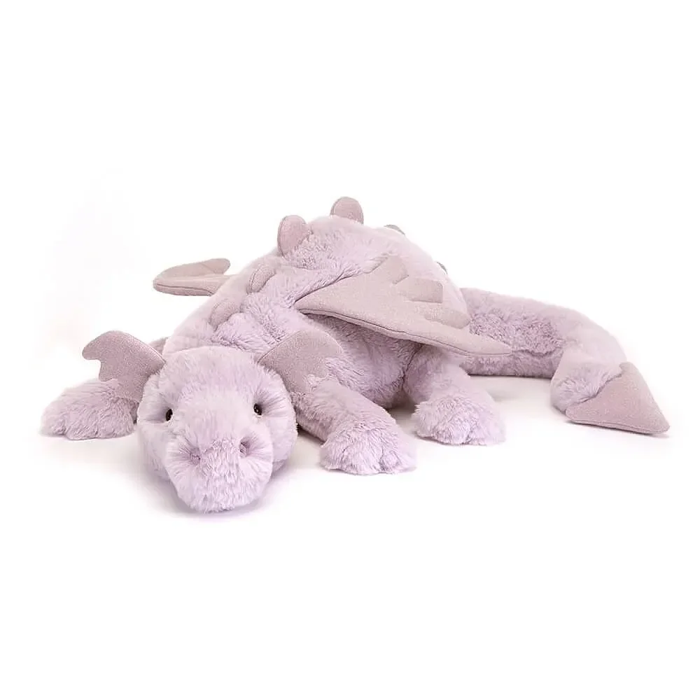 Jellycat Lavender Dragon riesig