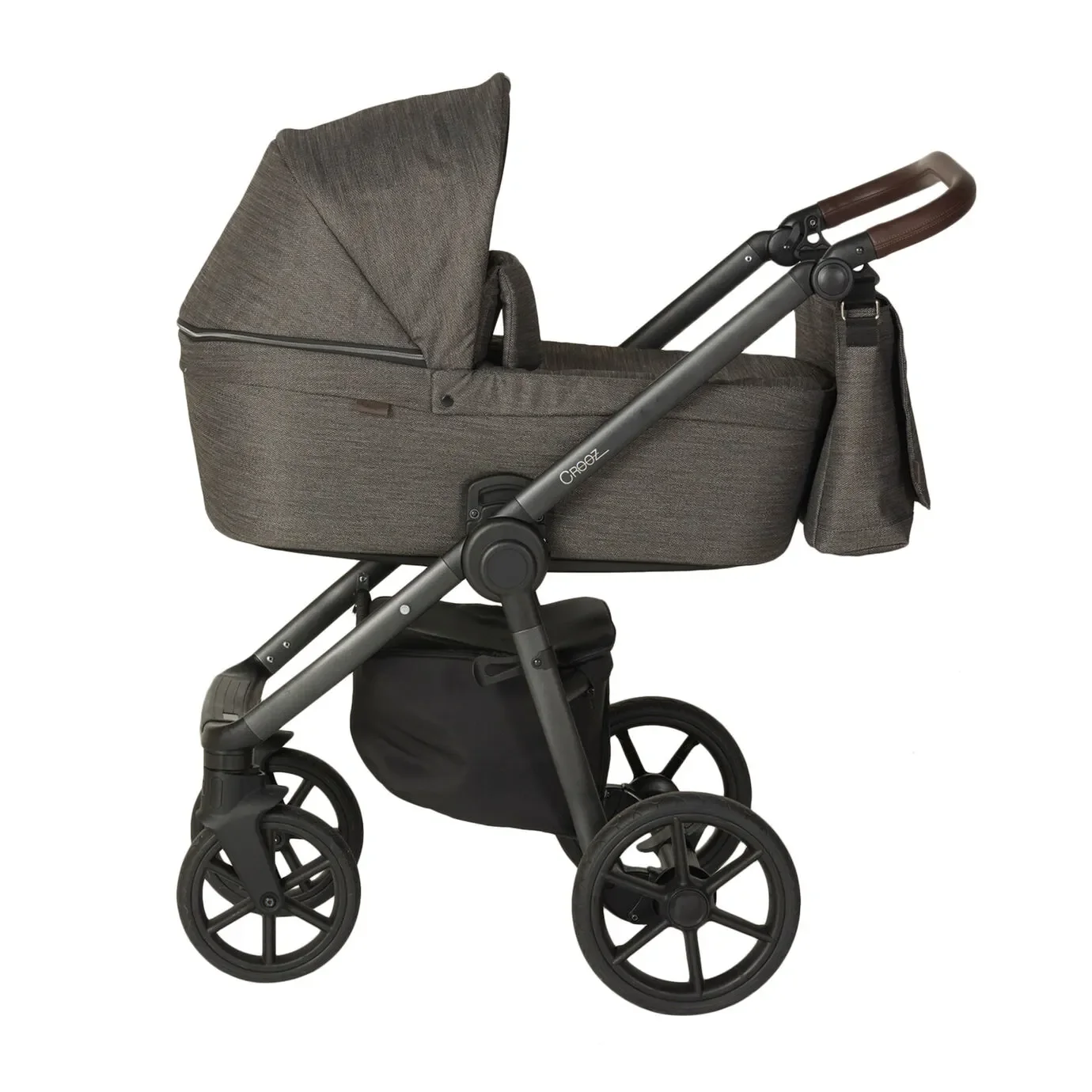 "Quax Kinderwagen Crooz lI Eco, Farbe Kinderwagen: Chevron Brown image"