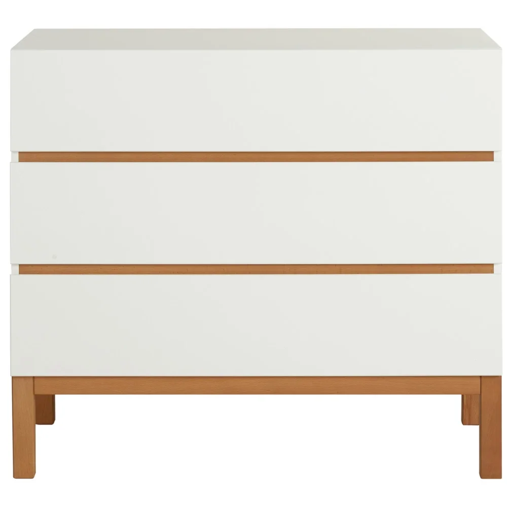 "Quax Indigo Kommode 3 Schubladen weiss image"