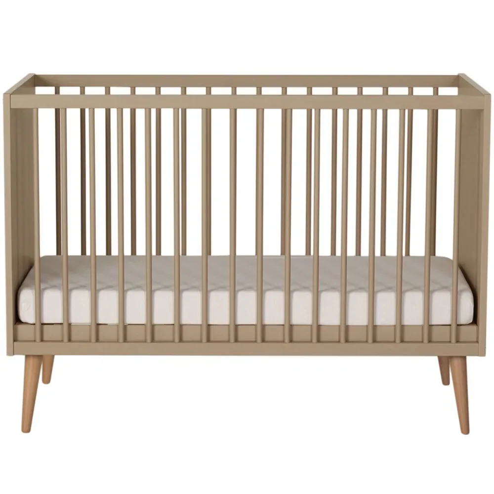 "Quax Cocoon Babybett Latte Macchiato 60 x 120 image"