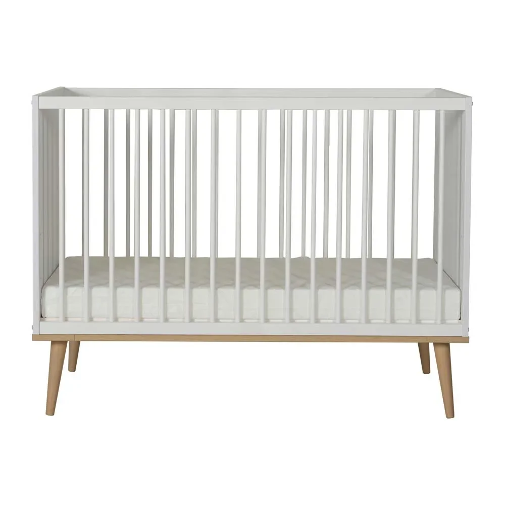 Quax Flow Babybett weiß 60 x 120 cm