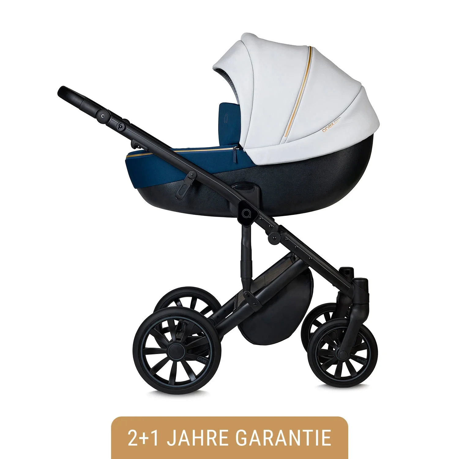 Anex Kinderwagen - m/type 3in1, Farbe Kinderwagen: Noble