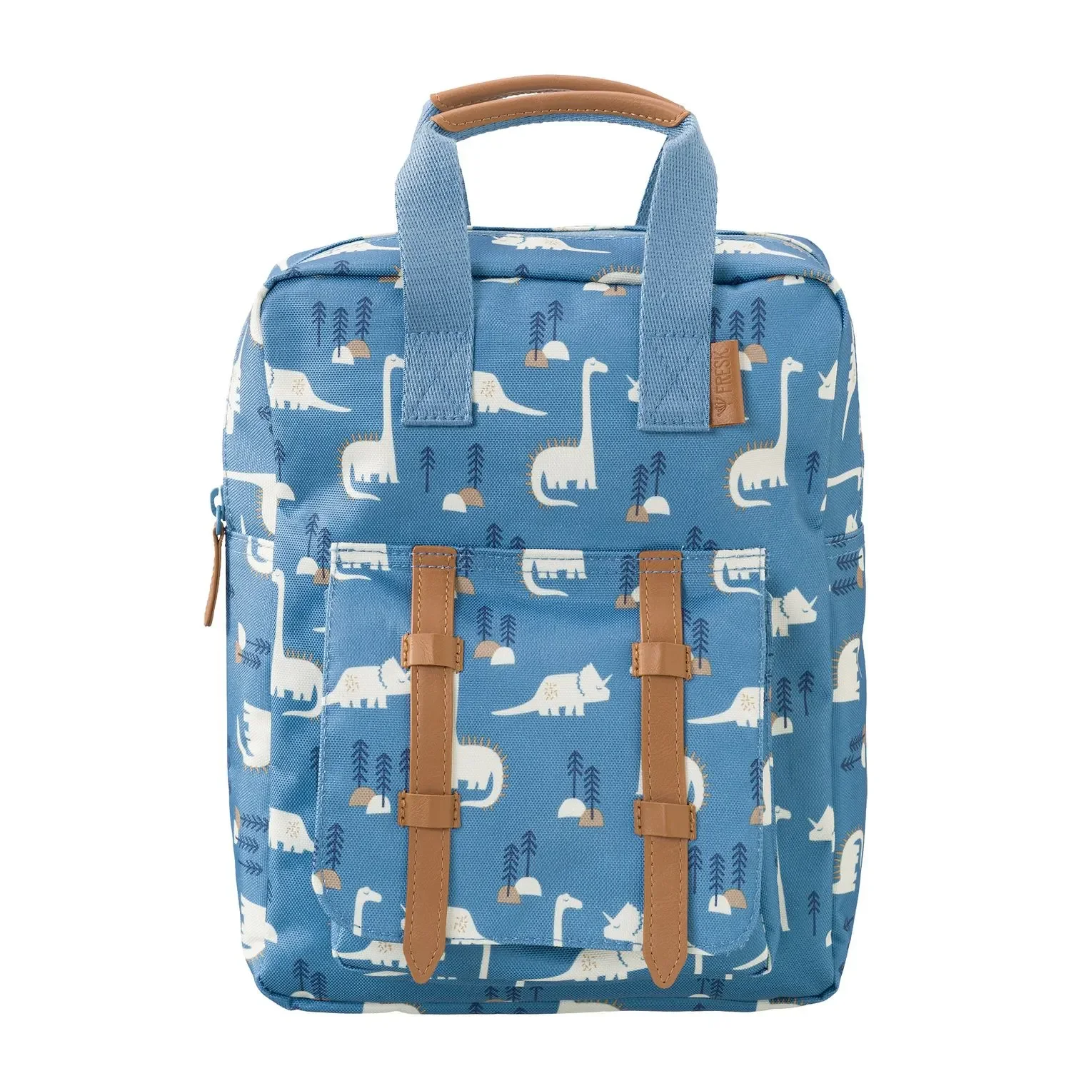 Fresk Kleiner Rücksack, 27x22x8 cm, Farbe: Dino