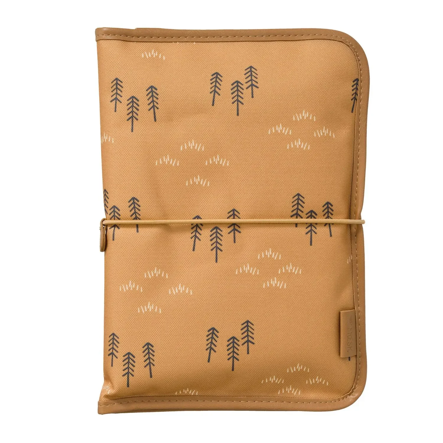 "Fresk Wickeltasche unterwegs, 25x17x3 cm, Farbe: Waldfichte gelb image"